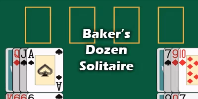  Baker's Dozen Solitaire online free
