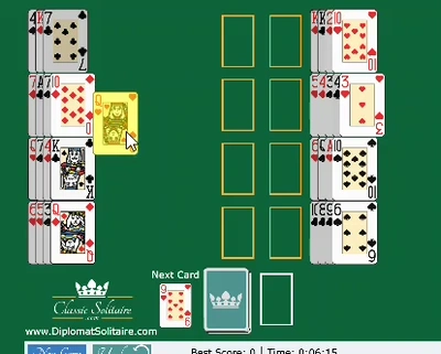 DIPLOMAT SOLITAIRE Gameplay GIF Large