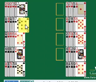 Fortress Solitaire Gameplay GIF Large