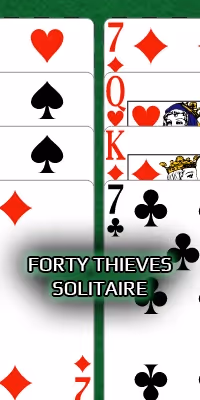  Forty Thieves Solitaire GreenFelt unblocked free