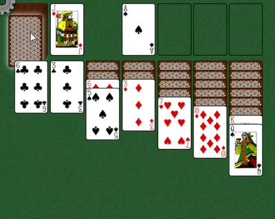 KLONDIKE SOLITAIRE BY HECTOR VILAS Gameplay GIF Large